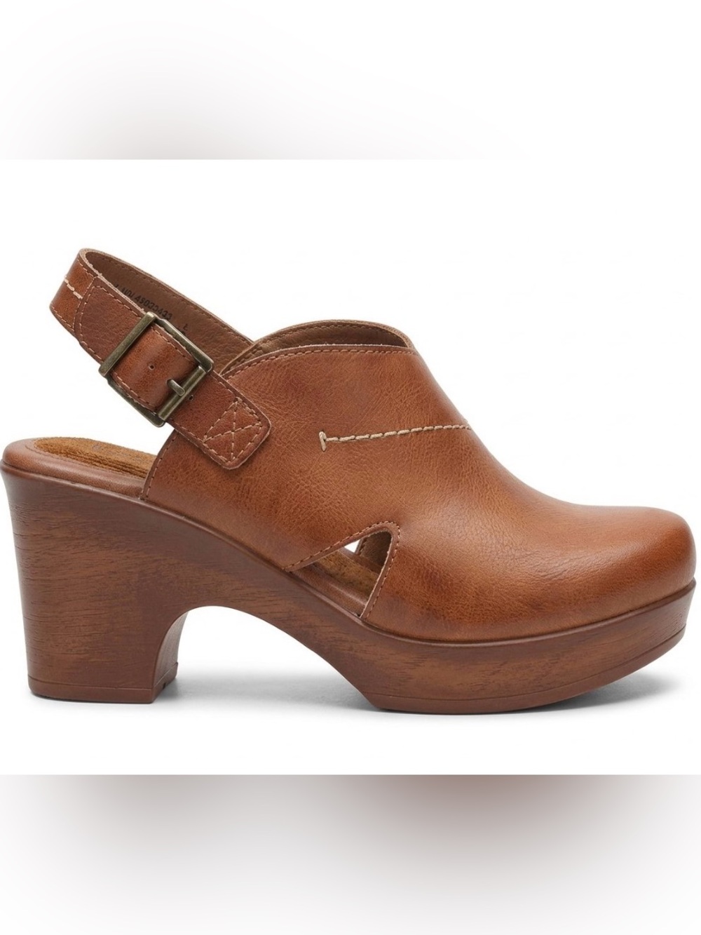 NWOT b.o.c. Cecila Platform Clog in Cognac Brown Women’s Size 9